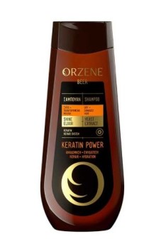 Orzene Shampoo Dry/Keratin Power Για Ξηρά Μαλλιά 400ml