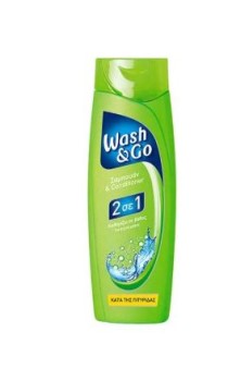 Wash & Go 2in1 Shampoo & Conditioner AntiDandruff 400ml