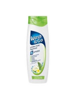Wash & Go Shampoo Hydra Pure Για Όλους Τους Τύπους Μαλλιών 200ml