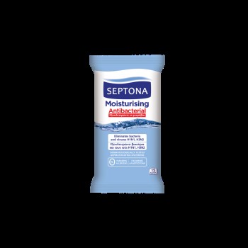 Septona Antibacterial Wipes Moisturizing antibacterial 15 pcs