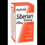 Health Aid Siberian Ginseng 250Mg 30caps