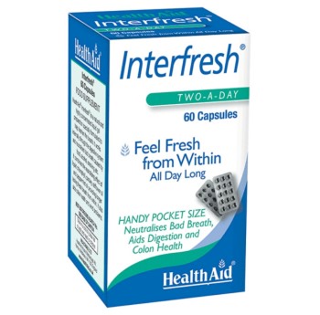 Health Aid Interfresh Δροσερή Αναπνοή 50Caps
