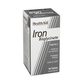 Health Aid Iron Bisglycinate 30mg 90tabs