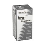 Health Aid Iron Bisglycinate 30mg 90tabs