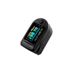 CONTEC CMS50D Black Παλμικό Οξύμετρο Δακτύλου (Μαύρο)
