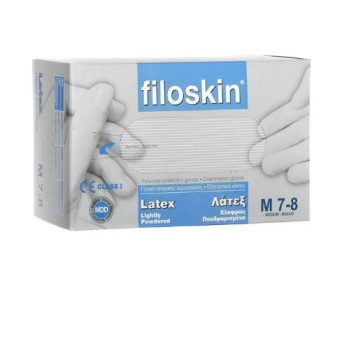 Filoskin Λάτεξ M Λευκό 100τμχ