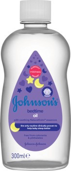 Johnson & Johnson Bedtime Oil 300ml