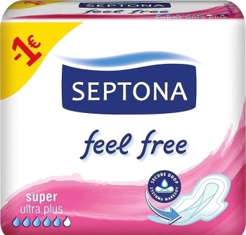 Septona Feel Free Super 8τμχ