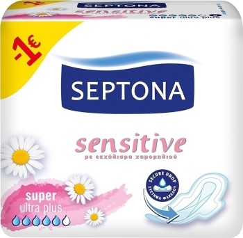 Septona Sensitive Super 8τμχ