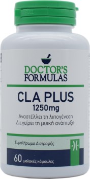 Doctor's Formulas CLA Plus 1250mg 60 κάψουλες