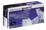 Γάντια Νιτριλίου Μαύρα Χωρίς πούδρα Nitrile Black SEMPERGUARD x100  Medium