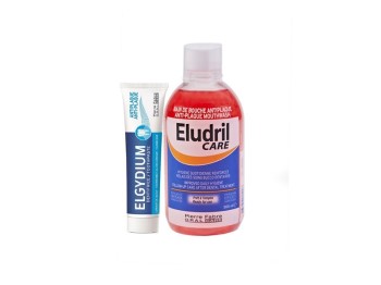 Eludril Care Στοματικό Διάλυμα 500ml & ΔΩΡΟ Elgydium Anti-Plaque Οδοντόκρεμα 50ml