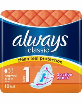 Always classic Clean feel protection x 10