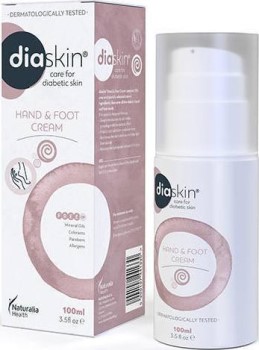 Diaskin foot and hand cream 100ml