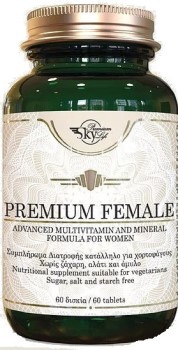 Sky Premium Life Female, Προηγμένη Φόρμουλα Πολυβιταμίνης & Μετάλλων Για Γυναίκες, 60 tabs