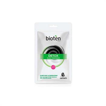 Bioten Detox Black Tissue Mask - Μάσκα Προσώπου 20ml