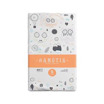 Agnotis Baby Diapers - Βρεφικές Πάνες Νο5 (11-25KG) 40 Τεμάχια