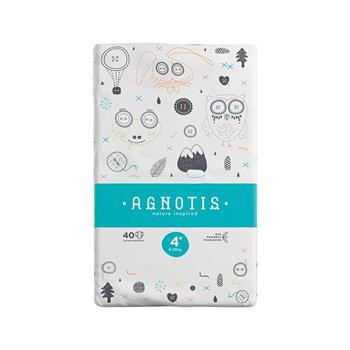 Agnotis Baby Diapers - Βρεφικές Πάνες Νο4+ (9-20KG) 40 Τεμάχια