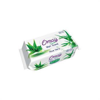 Omay Care Baby Wet Wipes Aloe Vera Μωρομάντηλα 72 Τεμάχια
