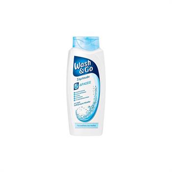 Wash & Go Σαμπουάν 5 Δράσεις Micellar Water 700ml