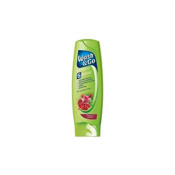 Wash & Go Conditioner Colored Με Εκχύλισμα Ροδιού για Βαμμένα Μαλλιά 180ml