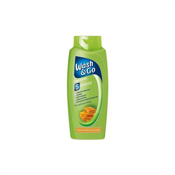Wash & Go Shampoo Dull - Σαμπουάν 5 Δράσεις σε 1 Με Εκχύλισμα Μελιού 700ml (Θαμπά Μαλλιά)
