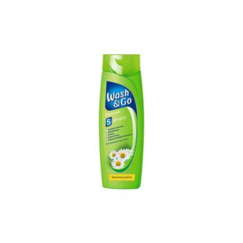 Wash & Go Normal Σαμπουάν 5 Δράσεις Με Χαμομήλι 200ml (Για Κανονικά Μαλλιά)