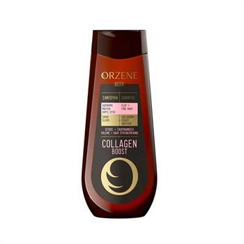 Σαμπουάν Για Αδύναμα Μαλλιά Χωρίς Όγκο Orzene Shampoo Collagen Boost 400ml *