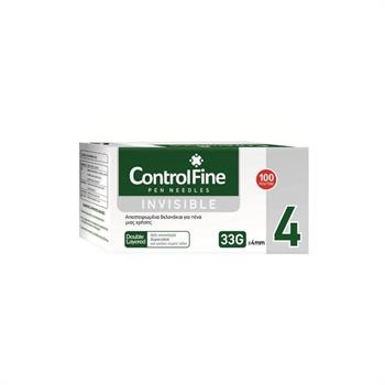 Βελόνες Ινσουλίνης ControlFine Pen Needles 4mm 33G 100 Τεμάχια