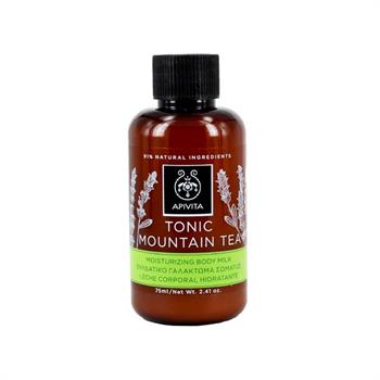 Apivita Mini Body Milk Tonic Mountain Tea - Ενυδατικό Γαλάκτωμα Σώματος 75ml