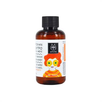 Apivita Mini Kids Shampoo & Body Wash - Σαμπουάν & Αφρόλουτρο Με Μανταρίνι & Μέλι 75ml #