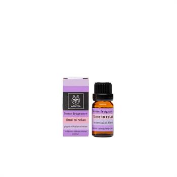 Apivita Essential Oil Time To Relax - Αιθέριο Έλαιο Μίγμα Από Λεβάντα, Γιασεμί, Υλάνγκ Υλάνγκ 10ml