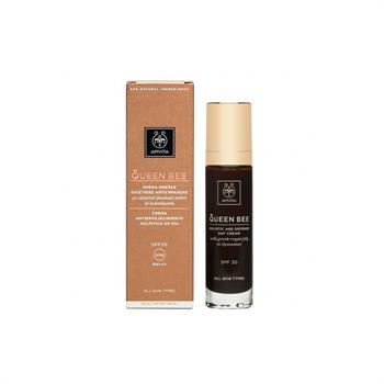 Apivita Queen Bee Κρέμα Ημέρας Ολιστικής Αντιγήρανσης SPF 20, Με Ελληνικό Βασιλικό Πολτό Σε Λιποσώματα 50ml