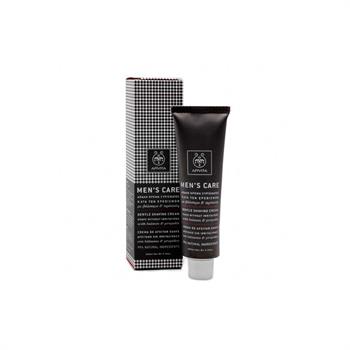 Apivita Men's Care - Απαλή Κρέμα Ξυρίσματος Κατά Των Ερεθισμών Με Βάλσαμο & Πρόπολη 100ml