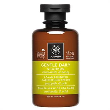 Apivita Shampoo Gentle Daily Για Καθημερινή Χρήση Με Χαμομήλι & Μέλι 250ml