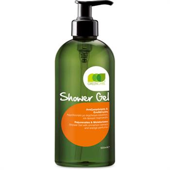 GreenCare Showergel Αφρόλουτρο Αναζωογόνησης και Ενυδάτωσης 500ml