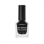 ΚΟΡΡΕΣ Βερνίκι Νυχιών Gel Effect Nail Color 100 Black Με Αμυγδαλέλαιο 11ml
