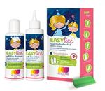 REAL CARE Easylice ΚΙΤ για τις ψείρες : Λοσιόν 125ml Σαμπουάν 125ml και Χτένα για Κόνιδες