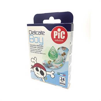 PiC Delicate Boy Medium - Παιδικό τσιρότο για αγόρια (24 τμχ)