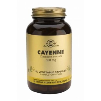 Solgar Cayenne 520mg 100caps