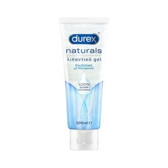 Durex Naturals Ενυδατικό Λιπαντικό Gel με 100% Φυσικά Συστατικά και Υαλουρονικό Οξύ 100ml