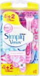 Gillette Simply Venus Simply Smooth 4 + 2 Δώρο 6τμχ