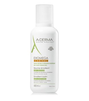 Aderma Exomega Control Baume Emollient Anti Grattage 400ml