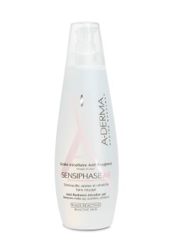 A-Derma Sensiphase AR Gelee Micellaire Anti-Rougeur, Τζελ Καθαρισμού για Κοκκινίλες-Εξάψεις 200ml