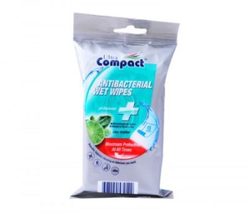 Ultra Compact Αντιβακτηριδιακά μαντηλάκια 15τμχ
