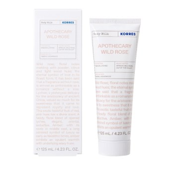 Korres Apothecary Wild Rose Body Milk Γαλάκτωμα Σώματος Άγριο Τριαντάφυλλο,125ml