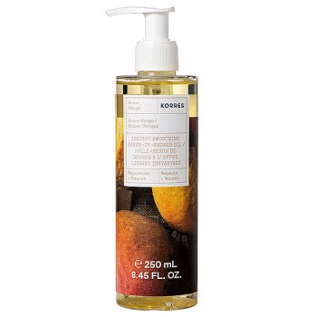 Korres Guava Mango Instant Smoothing Serum in Shower oil Ενυδατικο Serum - Oil Σωματος Guava Mango, 250ml
