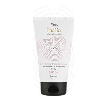 Power Health Inalia Vitamin - Rich Sunscreen Body SPF 50 Αντηλιακό Σώματος 150ml