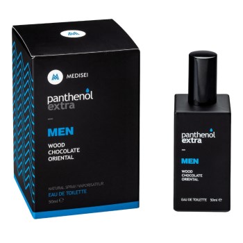 Panthenol Extra Men Wood Chocolate Oriental Eau de Toilette, Ανδρικό Άρωμα 50ml