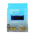 Vican Zanzara Flat Εντομοαπωθητικό Βραχιόλι & 2 Ανταλλακτικές Εντομοαπωθητικές Ταμπλέτες M/L SIZE